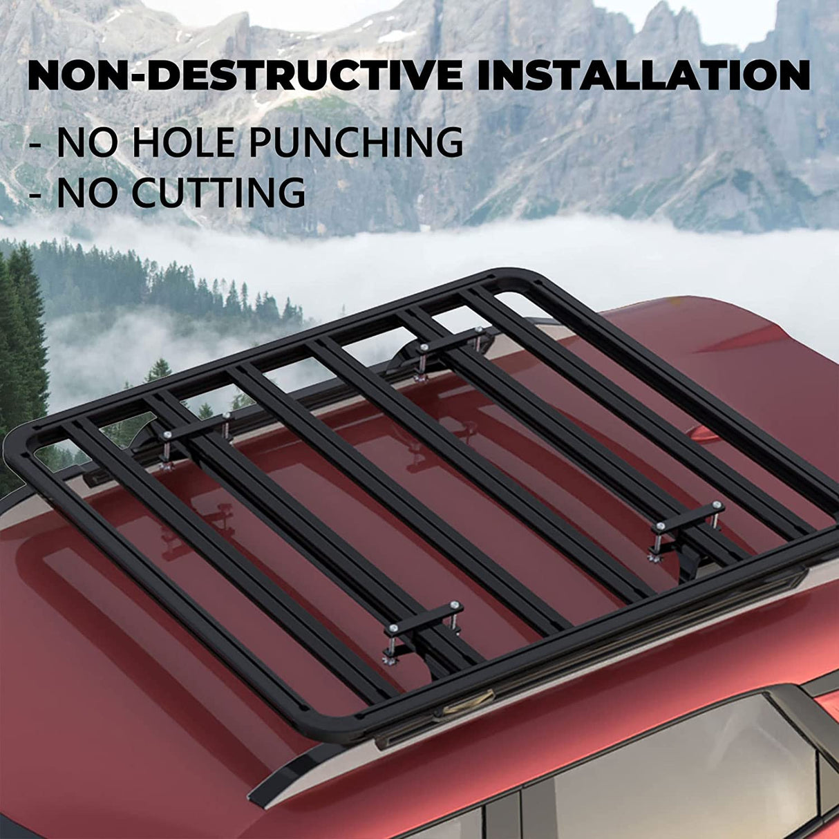 63" x 51" Platform Roof Rack - MELIPRON
